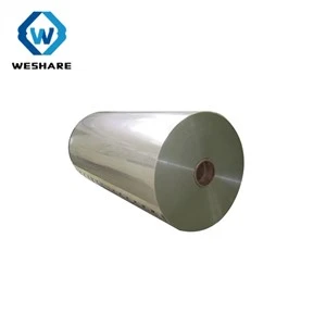 Transparent polyesterfilmark